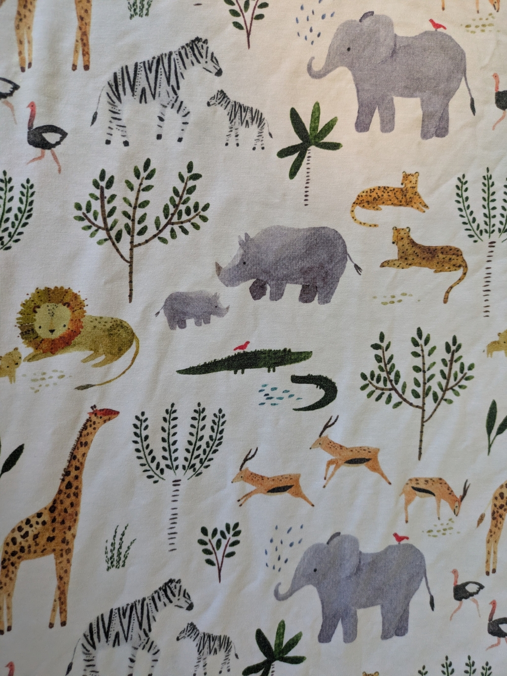Loulou Lollipop Safari Animal Print Stretchy Blanket